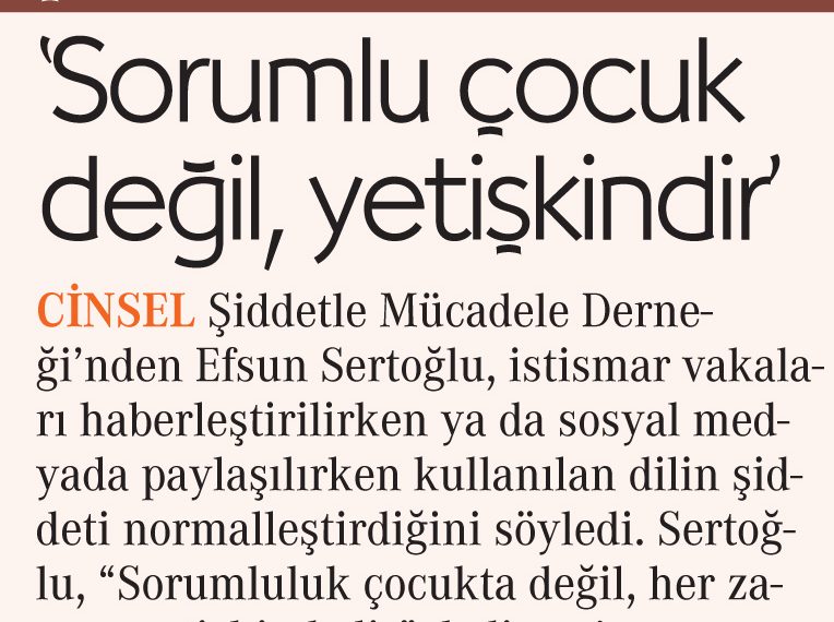 Sorumlu Cocuk Degil Yetiskindir Cinsel Siddetle Mucadele Dernegicinsel Siddetle Mucadele Dernegi